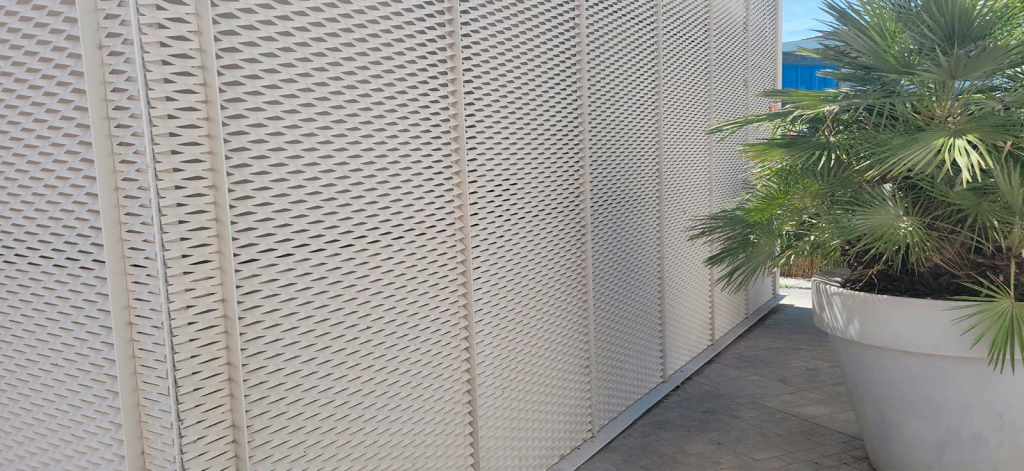 Valla deployé metal expandido